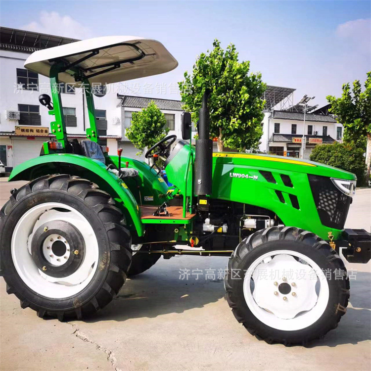 水旱田四驱田园管理机 多用途四驱农用拖拉机 力王90马力拖拉机
