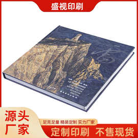 企业精装画册定制 方背硬壳图册说明书印刷 广州订做彩色目录册