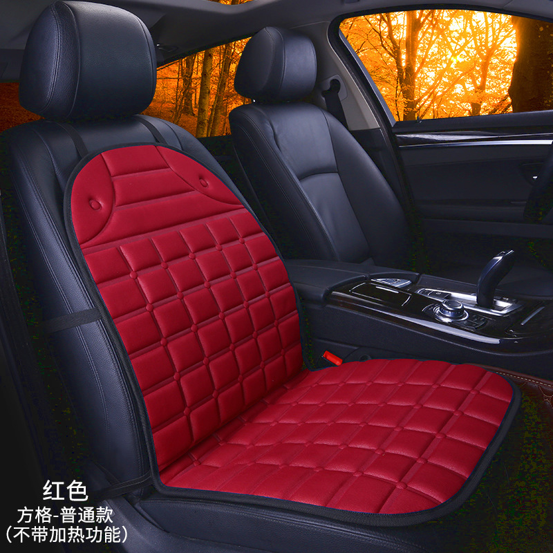 一件代發方格單座汽車坐墊跨境批發四季新款內飾用品四季座墊