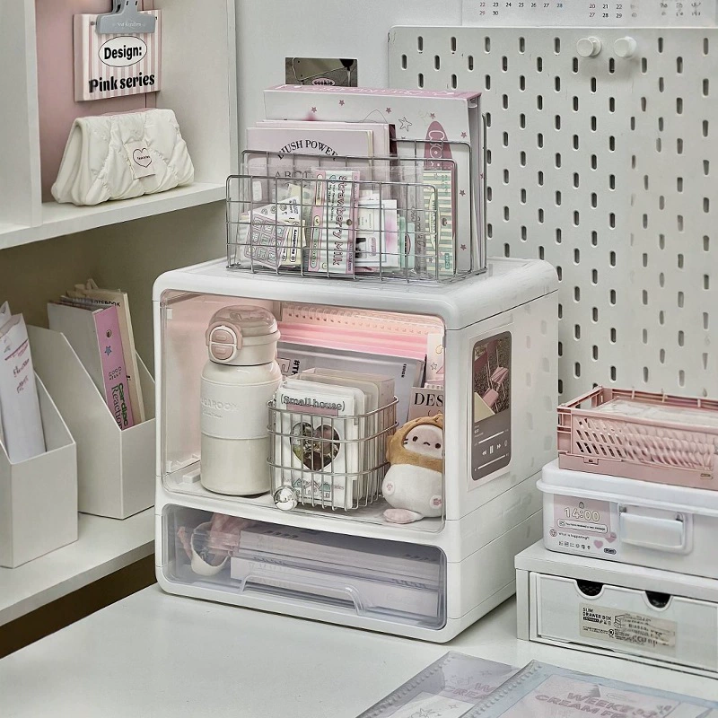 Студенческая настольная книжная полка вертикальная многослойная книжная полка для чтения книг