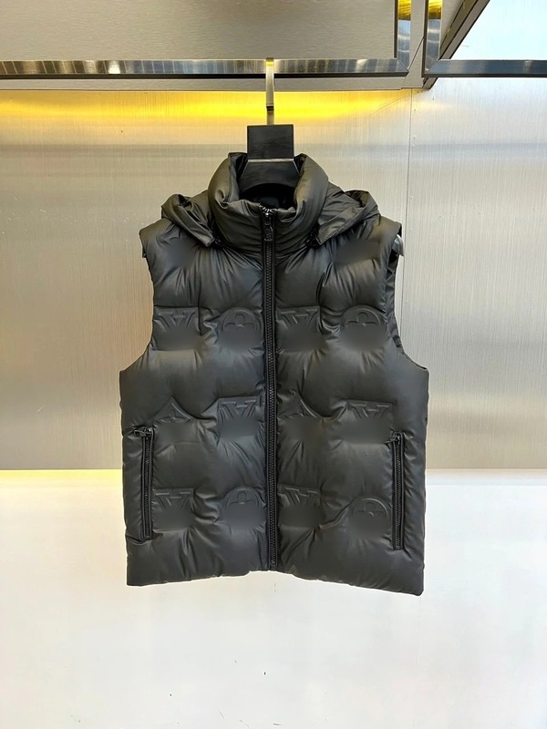 跨境高版本驴家经典老花立体浮雕压花九江羽绒服男女款白鸭绒外套|undefined