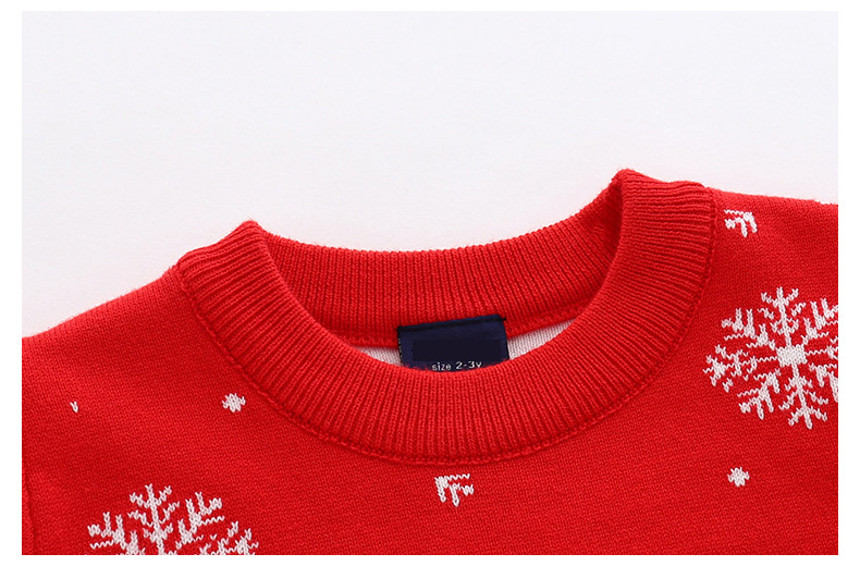 Christmas Cute Elk Cotton Hoodies  Knitwearspicture4