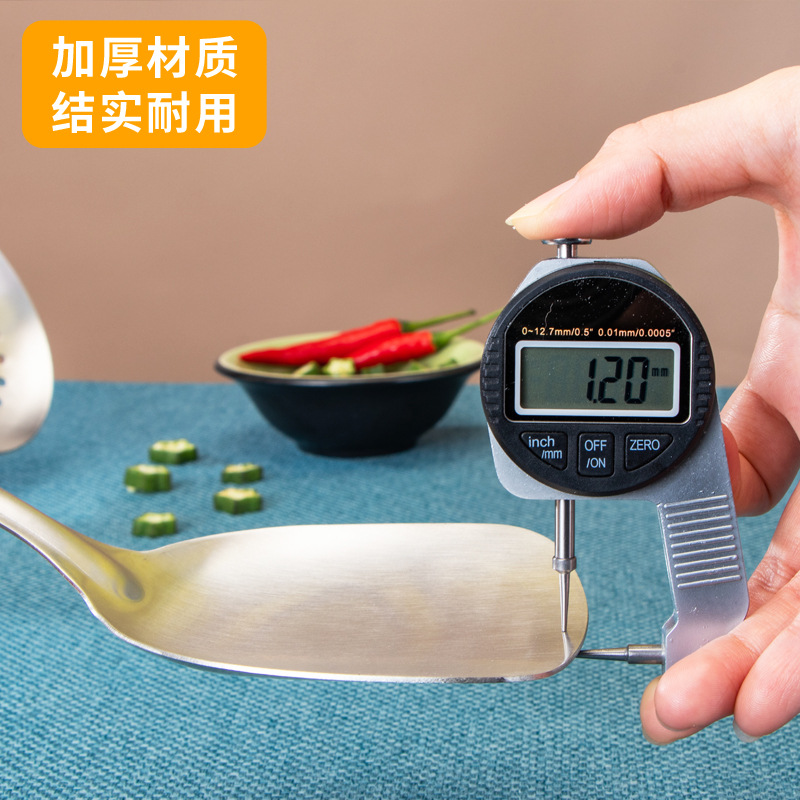 Thickened stainless steel kitchenware set gift seven-piece household cooking spoon spatula full set of cooking utensils wholesale logo
