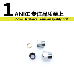 4-inch stainless steel non-knock wave connector gas stainless steel corrugated pipe cap non-knock wave male insert cap 15 wave pipe cap