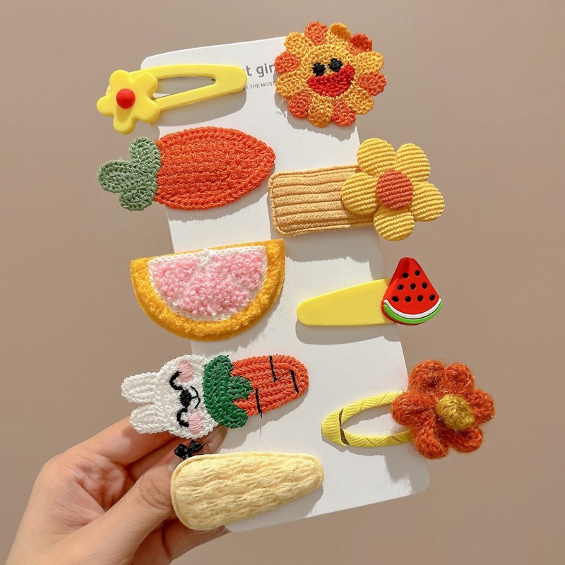 Horquilla para niños de otoño e invierno, sensación de alta calidad, no daña el cabello, pequeña fragancia, horquilla de felpa para niña, tocado, lindo clip lateral