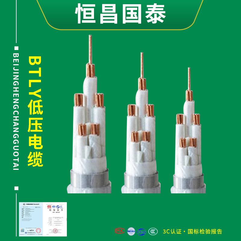 北京柔性矿物电缆BTLY2*2.5平方电缆现货 低压电力线路批发