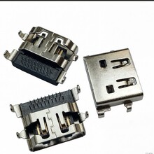 HDMI 19Pĸ�� ���� ����3.75MM ���_������ 90�Ȳ��DIP �F��