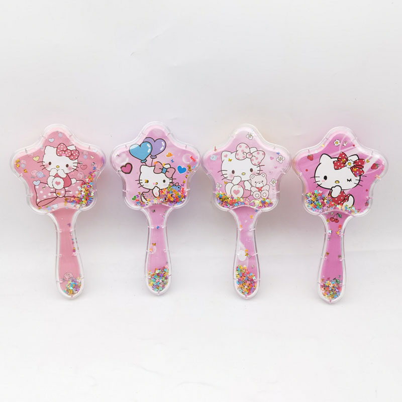 Transfronterizos Labubu Airbag Pein de dibujos animados de alto valor facial Labubu Sand Moving Sequin Pein de pelo Pein de masaje Airbag Pein Comercio Exterior