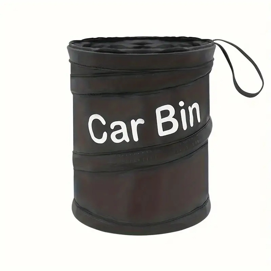 Transfronterizos de envío de contenedores de basura transportados por automóviles contenedores de almacenamiento de automóviles contenedores de basura plegables en espiral contenedores de basura traseros de automóviles