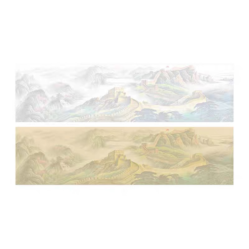 Rice paper] 133.2cm folio/34*138cm*5 sheets