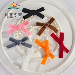 レトロなリボン飾り、ベルベットのホームテキスタイル、結び目のある編み物、DIYヘアアクセサリー、下着、衣類、おもちゃの装飾
