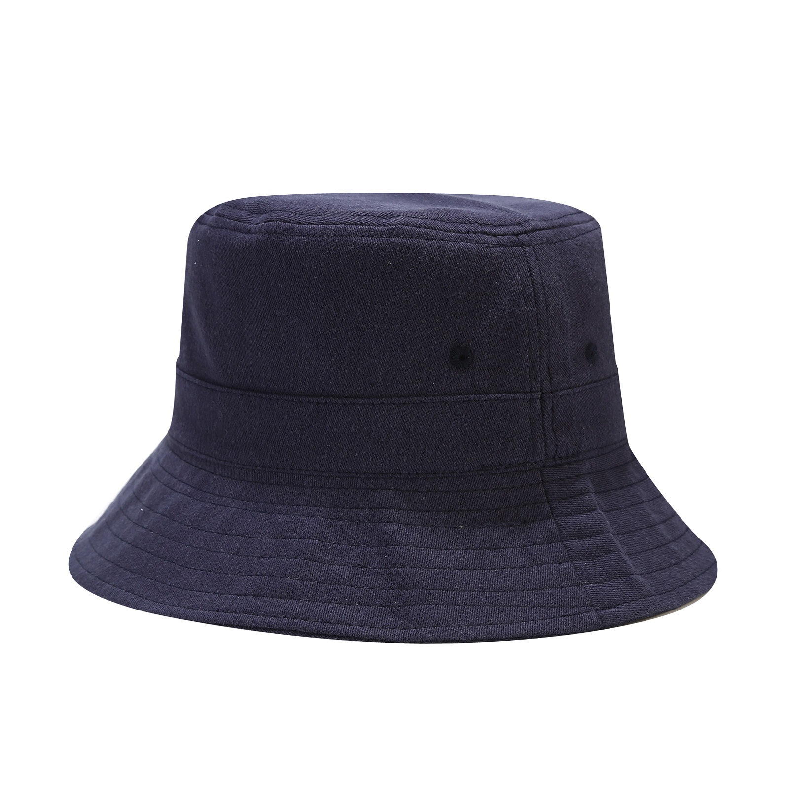 Unisex Gender Simple Style Style Flat Eaves Rim Unisex Simple Style Solid Color Flat Eaves Bucket Hat