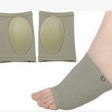 Силиконовая арочная подушка для ног, противоболезненная нескользящая Мягкая удобная мужская и женская подушка для ног, передняя Подушка с бантом на плоской подошве