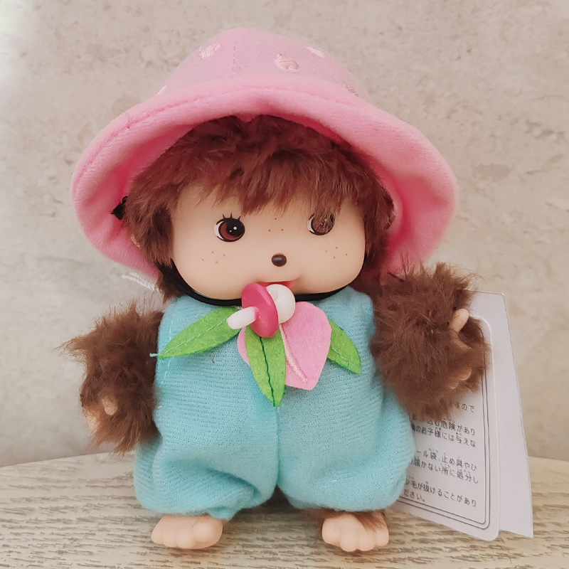 Monchic mengqiqi15CM pequeño vestido muñeca de felpa colgante bolso colgante producto transfronterizo buen producto nuevo producto