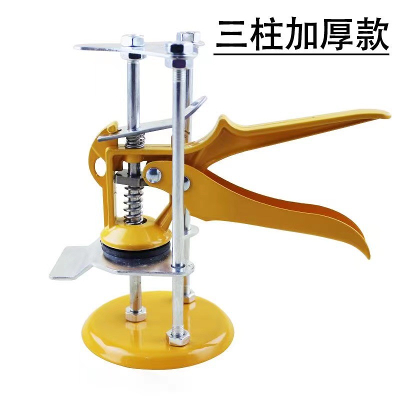 Regulador de azulejos de elevación manual, nivelación y posicionamiento de azulejos, elevador ajustable necesario para azulejos