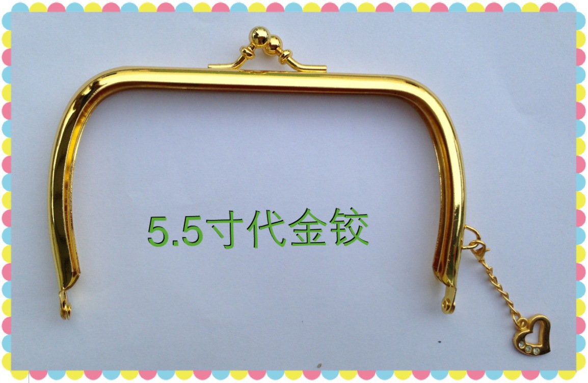 Venta directa de fábrica de gama alta boca oro boutique cartera con marco de clip bolso de noche de las mujeres hebilla bolso clip