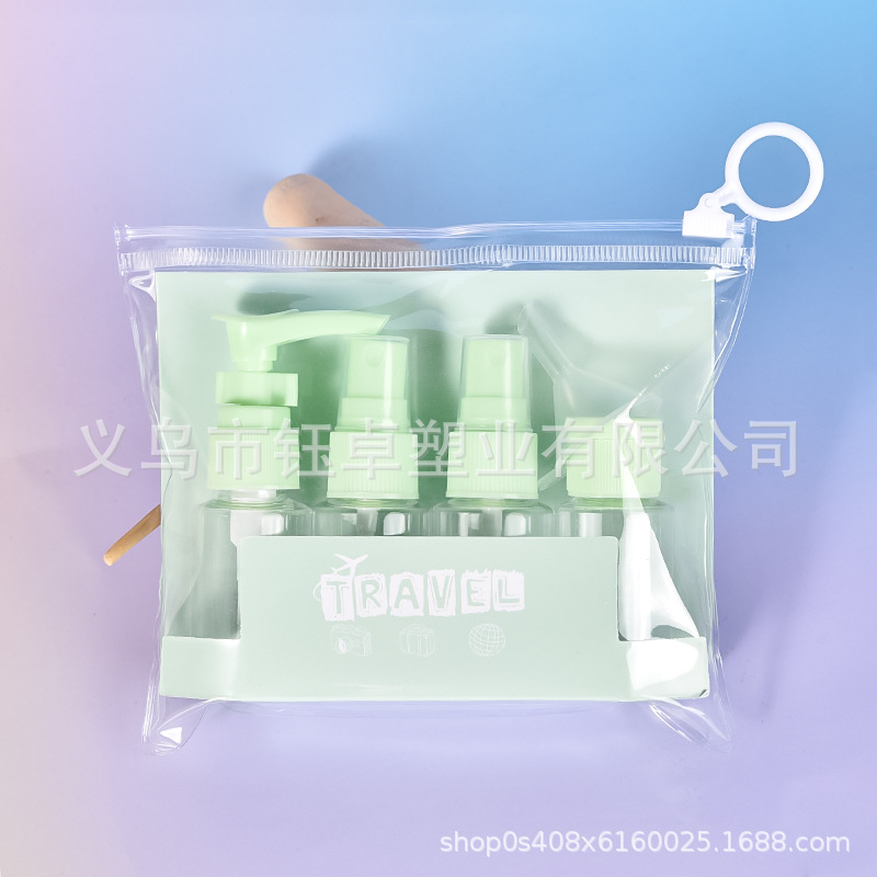 Botella de transporte de viajes, botella de pulverización, botella de pulverización de cosméticos, botella de pulverización de viajes, botella de compresión, embalaje de emulsión