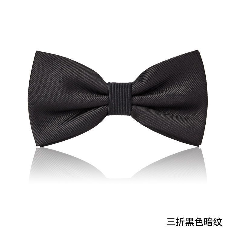 70% off 검은색 어두운 패턴 나비 넥타이♢