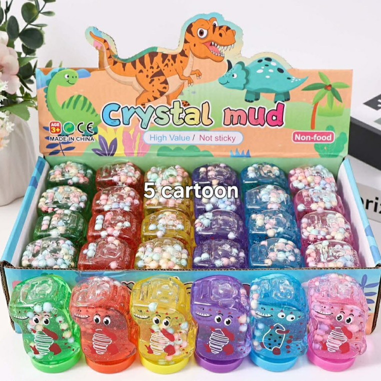 Pegamento espumoso de cristal, pegamento M, juguete educativo, slime seguro, no tóxico, no pegajoso, arcilla de colores de Amazon, no pegajosa.