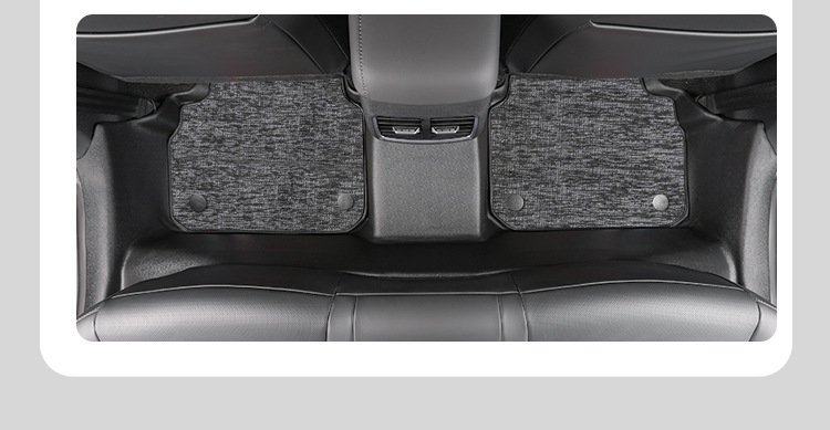 Suitable for Hyundai Sonata 20-25 models, 10th and 11th generations, full coverage TPE car floor mats