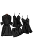 Black five -piece suit