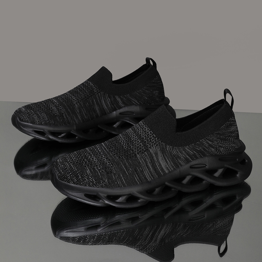 Outdoor-Wanderschuhe Einlagige Schuhe Sommersport Fliegengitterschuhe Atmungsaktiv Leichte Reise-Wandersockenschuhe mit weicher Sohle_voghion.com