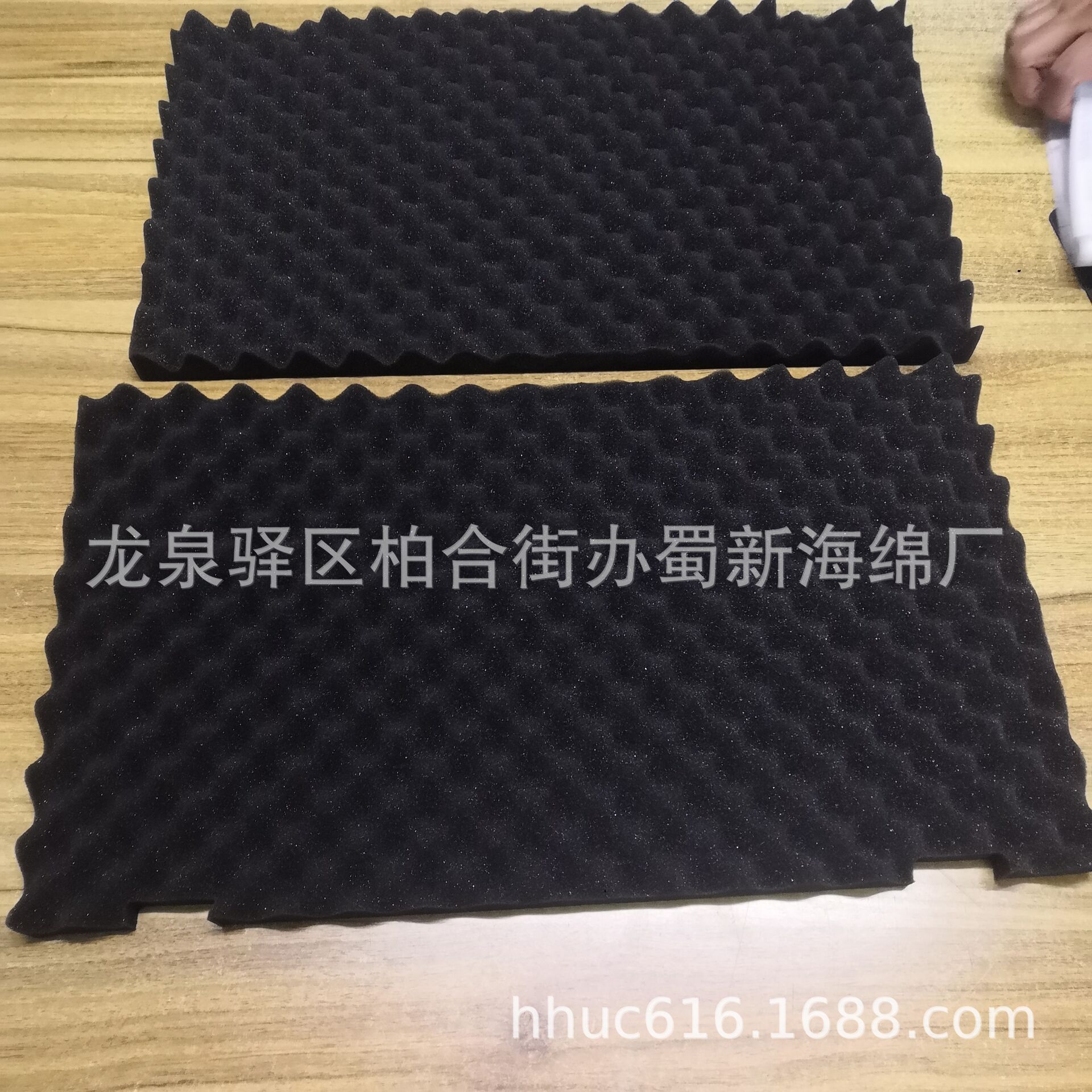 供应塑料箱上盖内衬鸡蛋棉/波浪状减震海绵/波纹聚氨酯防震海绵