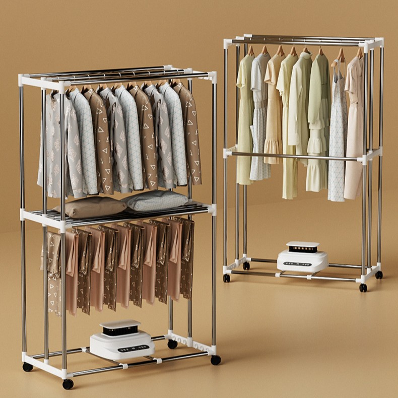 Secadora de ropa plegable transfronteriza, secadora de ropa pequeña para el hogar, secadora para dormitorio