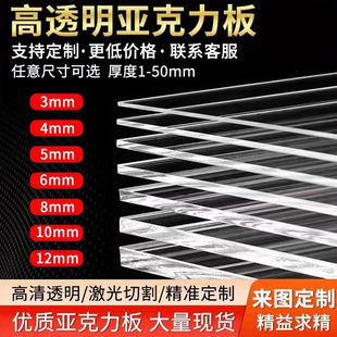 Acrylic Sheet Cutting and Bending Acrylic Box Sheet Making Colorful Ps Sheet Transparent Plastic Sheet Customization