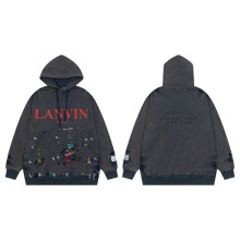 2024�ﶬ�¿� LANVIN �T�f��ī��ĸlogoӡ���Bñ�l����Ůͬ�����l