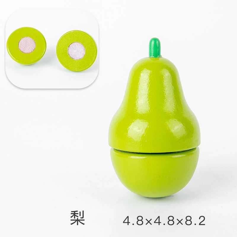 Деревянная игрушка для резки, ручной работы, 1–3 года