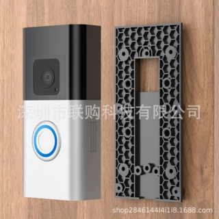 跨境新款2025适用ring门铃支架户外电池款免打孔防盗门自粘双面胶