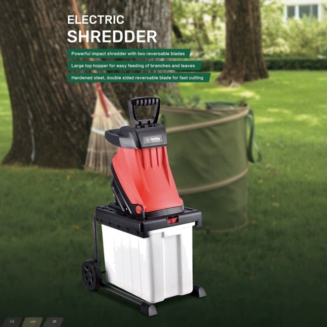 Электрический измельчитель веток 220В для сада и сада-огорода, дробилка для веток плодовых деревьев, измельчитель древесины, электрический шредер для трансграничной торговли