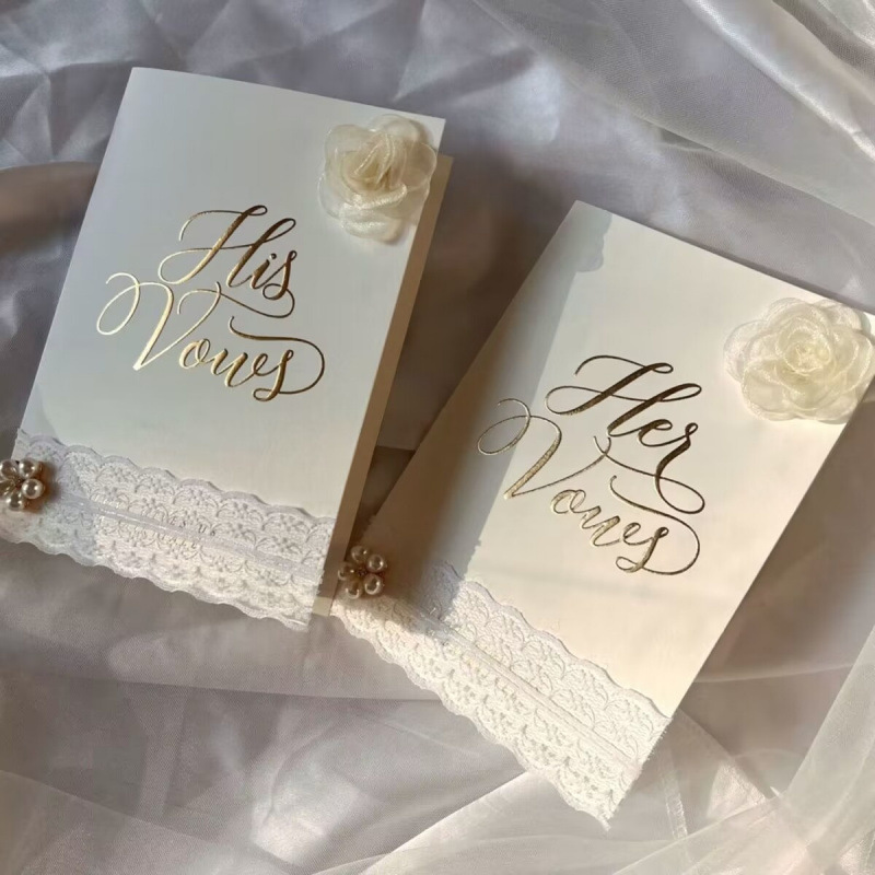結婚式の誓いのカード シンプルなスタイルの結婚式の誓いのスピーチ ステートメント 保証 結婚式用品 グリーティングカード ワンピース ドロップシッピング スーパーマーケット|undefined