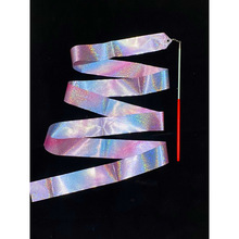 体操彩带舞棒儿童早教跳舞丝带条玩具手甩七彩带舞蹈表演道具