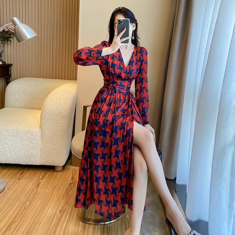 (Mới) Mã K4923 Giá 1240K: Váy Đầm Liền Thân Dáng Dài Nữ Dotdhi Dáng Ôm Body Gợi Cảm Sexy Hàng Mùa Xuân Thu Đông Thời Trang Nữ Chất Liệu G04 Sản Phẩm Mới, (Miễn Phí Vận Chuyển Toàn Quốc).