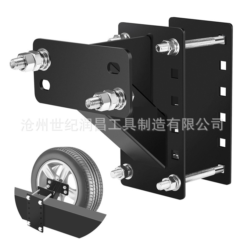 国境を越えた特別な車のスペアタイヤラック WHEEL-CARRIER トレーラースペアタイヤラック ロックなしのトレーラーアクセサリー|undefined