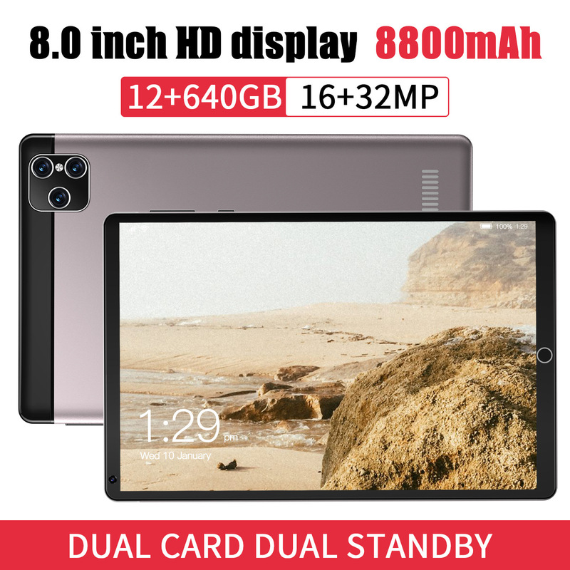 8インチタブレットコンピュータ子供プレゼント学習機クロスボーダー電気商共通4G通話デュアルバンドWiFi携帯電話タブレット|undefined