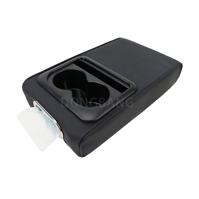 Universal – Car Armrest Armrest box pad - gt-9-black-no-embroidery