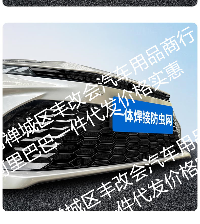 Suitable for Camry Hxs/Hse/Sport Version Luxury Version Integrated Welded Car Insect-Proof Net Front Grille