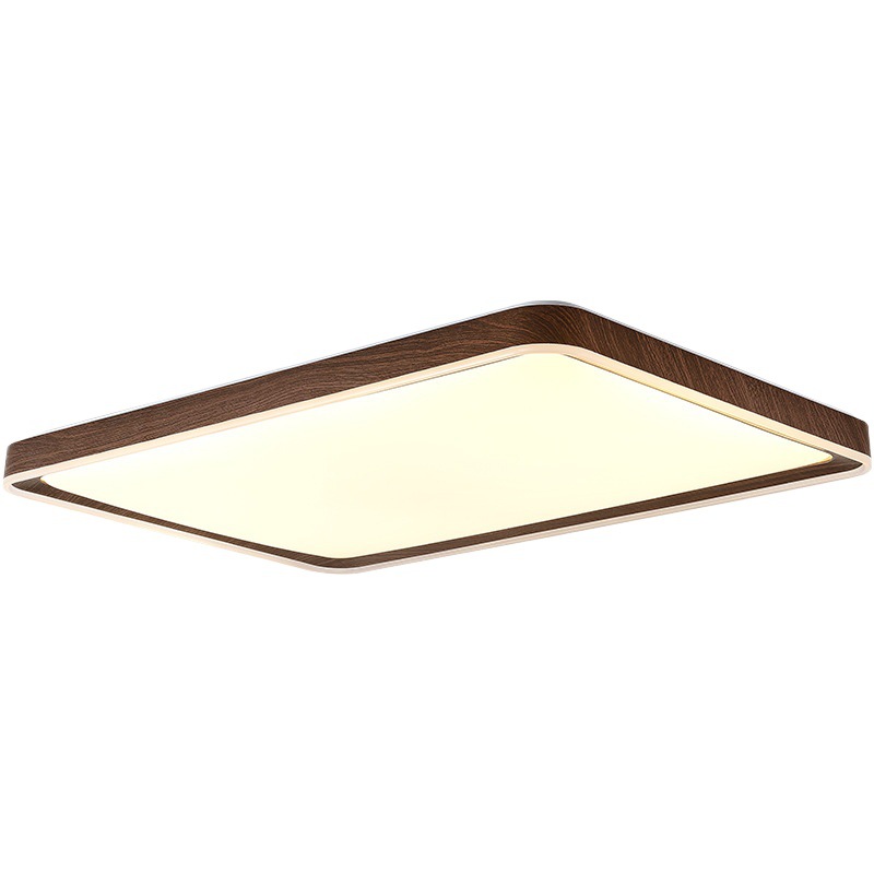 Nueva lámpara de techo de sala de estar de estilo antiguo chino simple y moderno dormitorio de estudio estilo crema de espectro completo lámpara de estilo antiguo