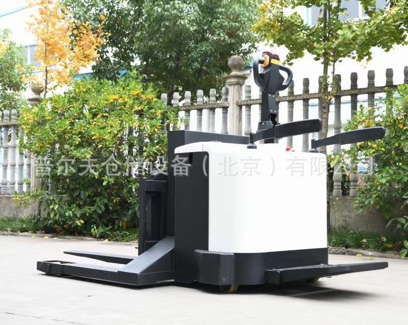 电动托盘搬运车宽支腿托盘叉车电动地牛非标电瓶堆垛车