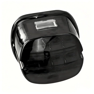 Tail light Modification, Retro Brake Light - black-shell-smoked-cover