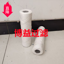 供应10英寸滤油机 脱脂棉线绕滤芯 不锈钢骨架 20英寸 40英寸