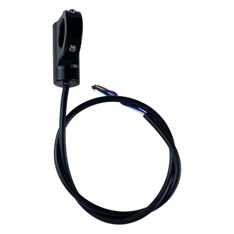 KG037 doble flash interruptor de metal modificado coche manija grifo aleación de aluminio doble salto interruptor de luz de advertencia con luz indicadora LED