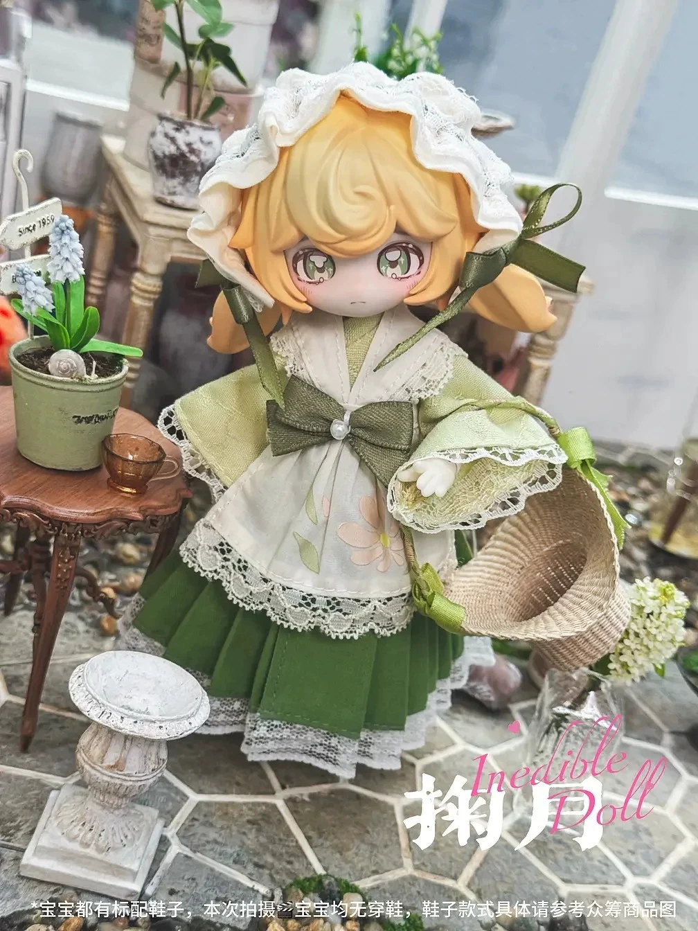 [Первая партия] Неедобные куклы прыгают на луну время Зайчик 12 минут BJD подвижная кукла орнаменты слепая коробка ручная работа