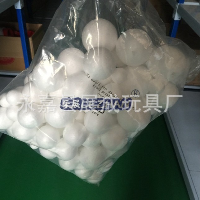 Styrofoam ball, set