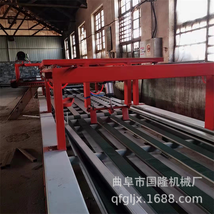 全自动玻镁板生产线 国隆厂家 玻镁防火板设备 氧化镁生产线