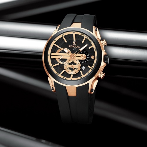 Reward multifunctional sports quartz watch waterproof luminous chronograph men's watch supports drop shipping