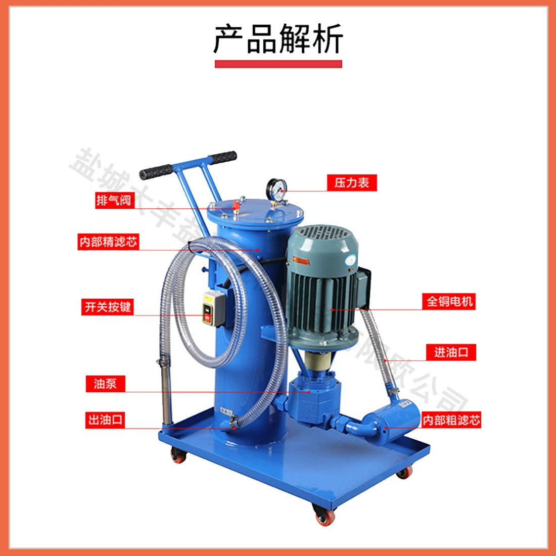 Многофункциональный портативный масляный фильтр из нержавеющей стали